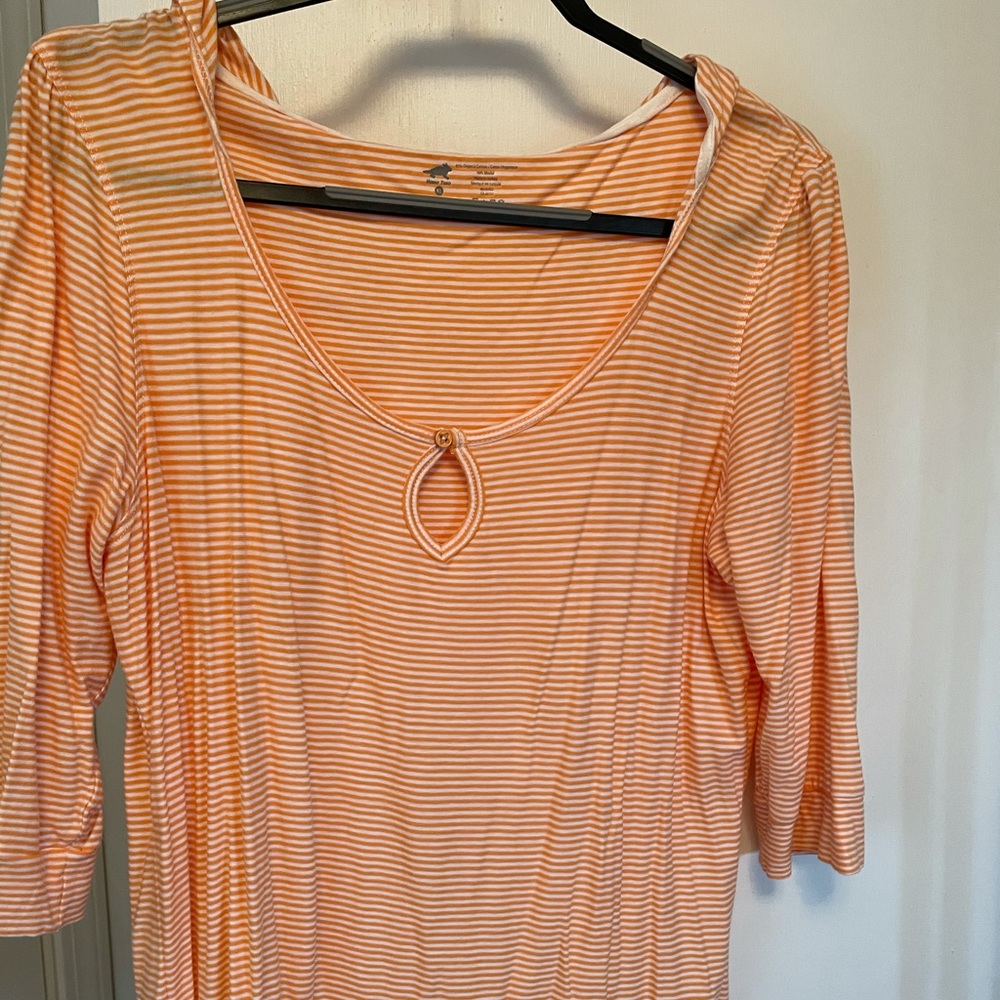 Horny Toad (Toad&Co) striped hoodie - Picture 2 of 4